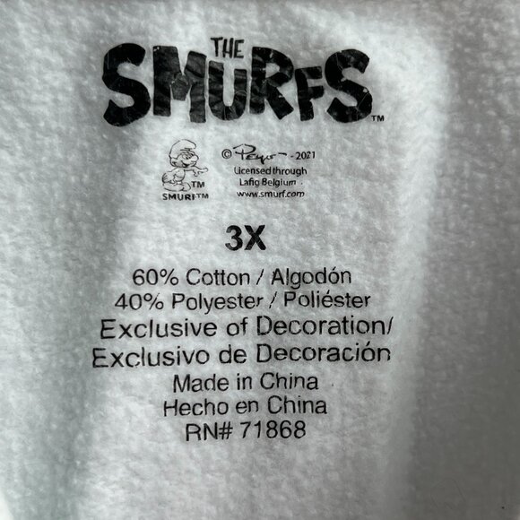 Official The Smurfs Sweatshirt - Picture 3 of 3